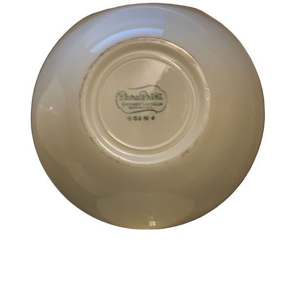 Vintage Homer Laughlin Dura Print Blue Star USA Bowls Lot Set of 4 Classic Style - Picture 10 of 15